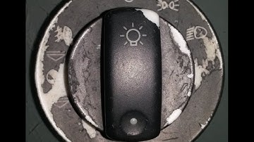 Replacing headlight switch Audi A4 S4 8E B6 B7 in 3 minutes