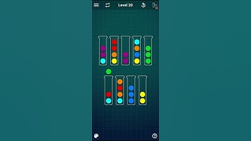 Ball Sort Puzzle - level 20