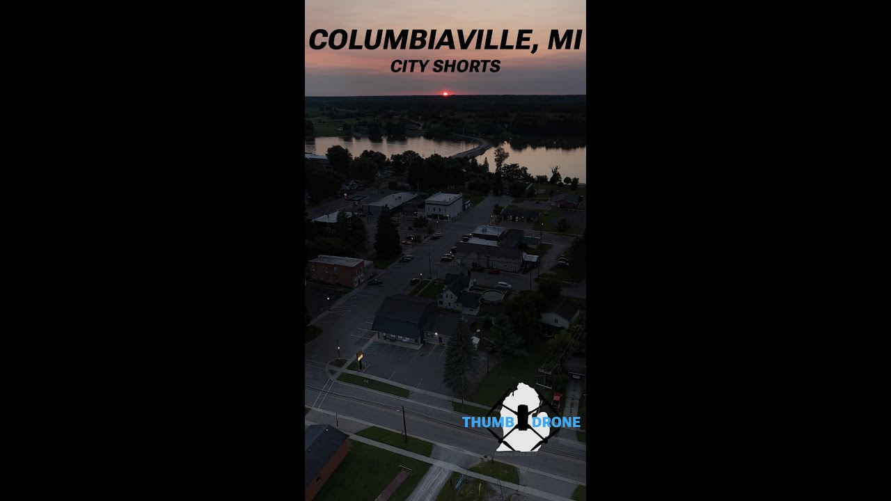 COLUMBIAVILLE, MI - CITY SHORTS by THUMB DRONE
