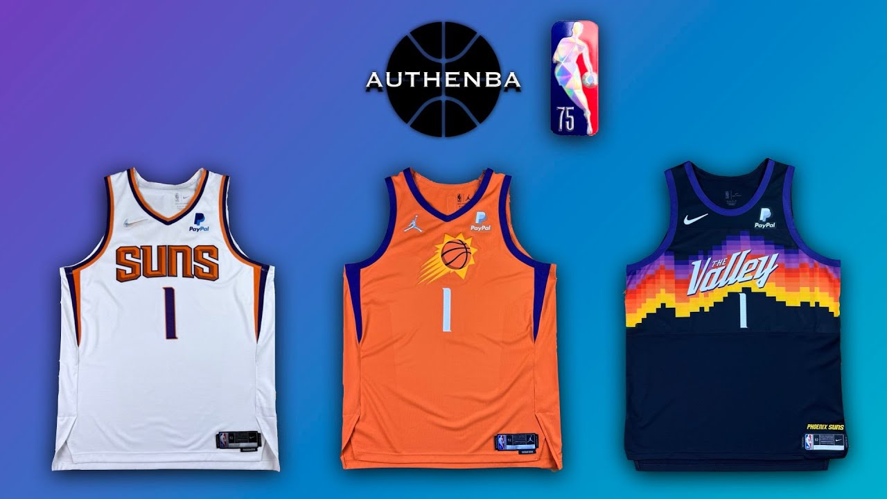 Devin Booker Phoenix Suns 75th Anniversary Authentic jerseys NIKE