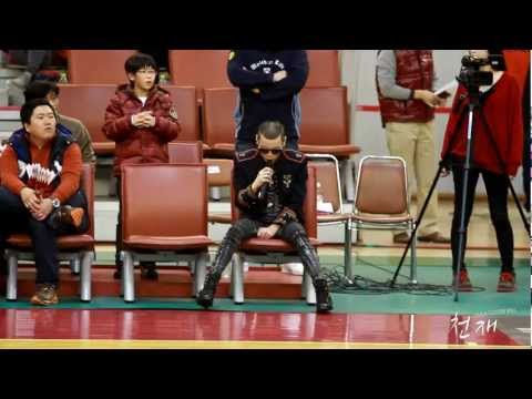 [직캠] 120118 창원 농구장 미인 임단장 직캠