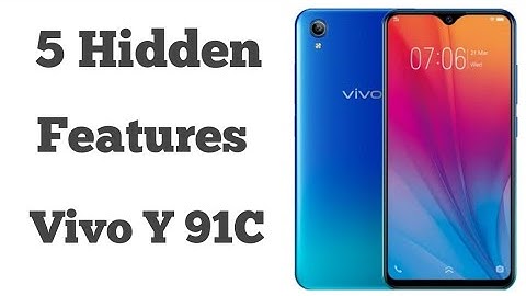 Top 5 Hidden 😱 Features of Vivo Y91c New Must Watch 2019