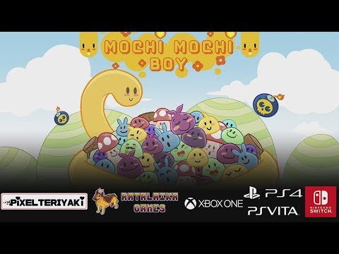 Mochi Mochi Boy - Трейлер к запуску игры