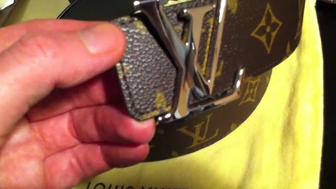 How To Spot Real Vs Fake Louis Vuitton Belt LV Initiales – LegitGrails