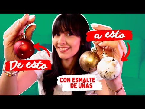 Reciclando adornos navideños y más nieve artificial casera @viviantcast