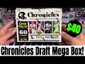 2020 Chronicles Draft Picks Football Mega Box! SO Many Great New Rookies! 1 Auto Per Box!