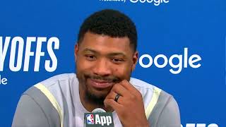Marcus Smart PostGame Interview | Los Angeles Lakers vs Oklahoma City Thunder
