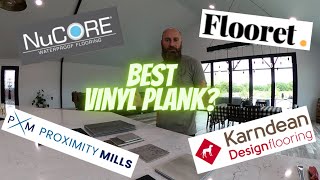 Vinyl Plank Flooring Review - NuCore/Flooret/Proximity Mills/Karndean