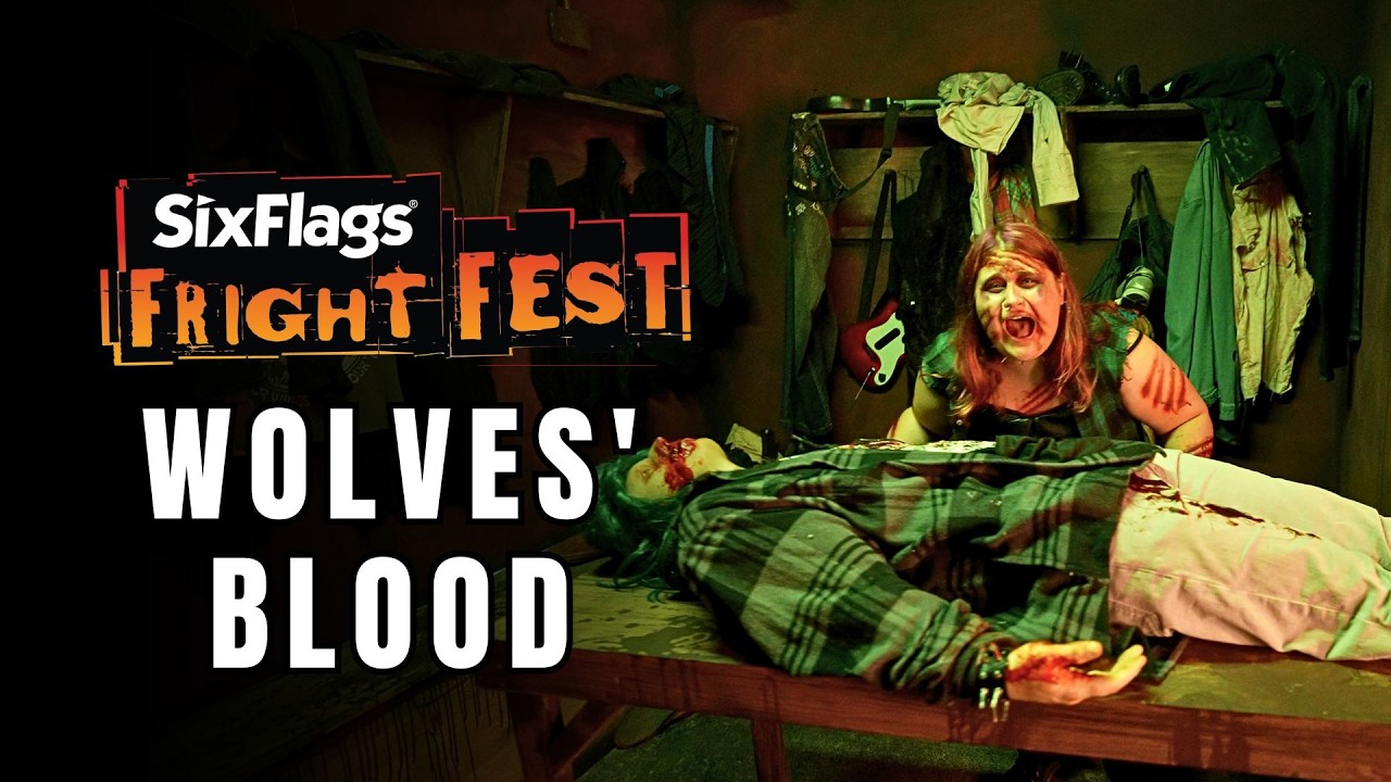 NEW! Wolves' Blood | Six Flags Magic Mountain Fright Fest 2026