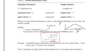 V27 - UNIT 2 NOR pg 5 - Normal Distribution an Example