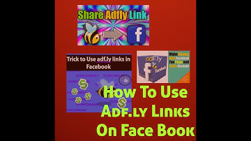 How To Share Adf.ly Urls/Links  On Facebook Text Post