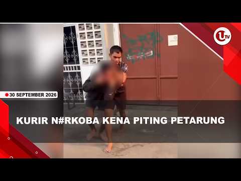 TRANSAKSI N#RKOB4 DI DEPAN CAMP FIGHTER, 2 KURIR KENA PITING PETARUNG | U-NEWS
