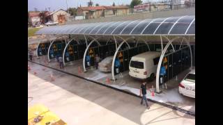 Jetonlu Self Servis Merkezi Oto Yıkama İstasyonları