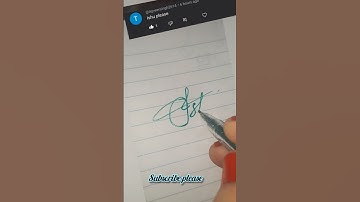 How to write beautiful name Ishu ❤️|| #signature #calligraphy #shorts