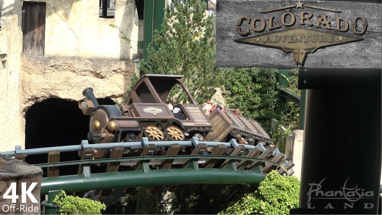 Colorado Adventure - 4K UHD Off-Ride - Phantasialand - Vekoma Mine Train - Cinematic