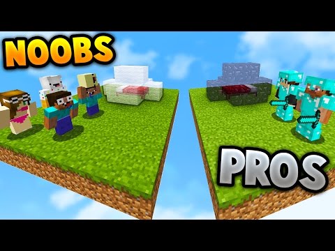 two-pro's-vs-noobs!-|-minecraft-bed-wars-with-prestonplayz