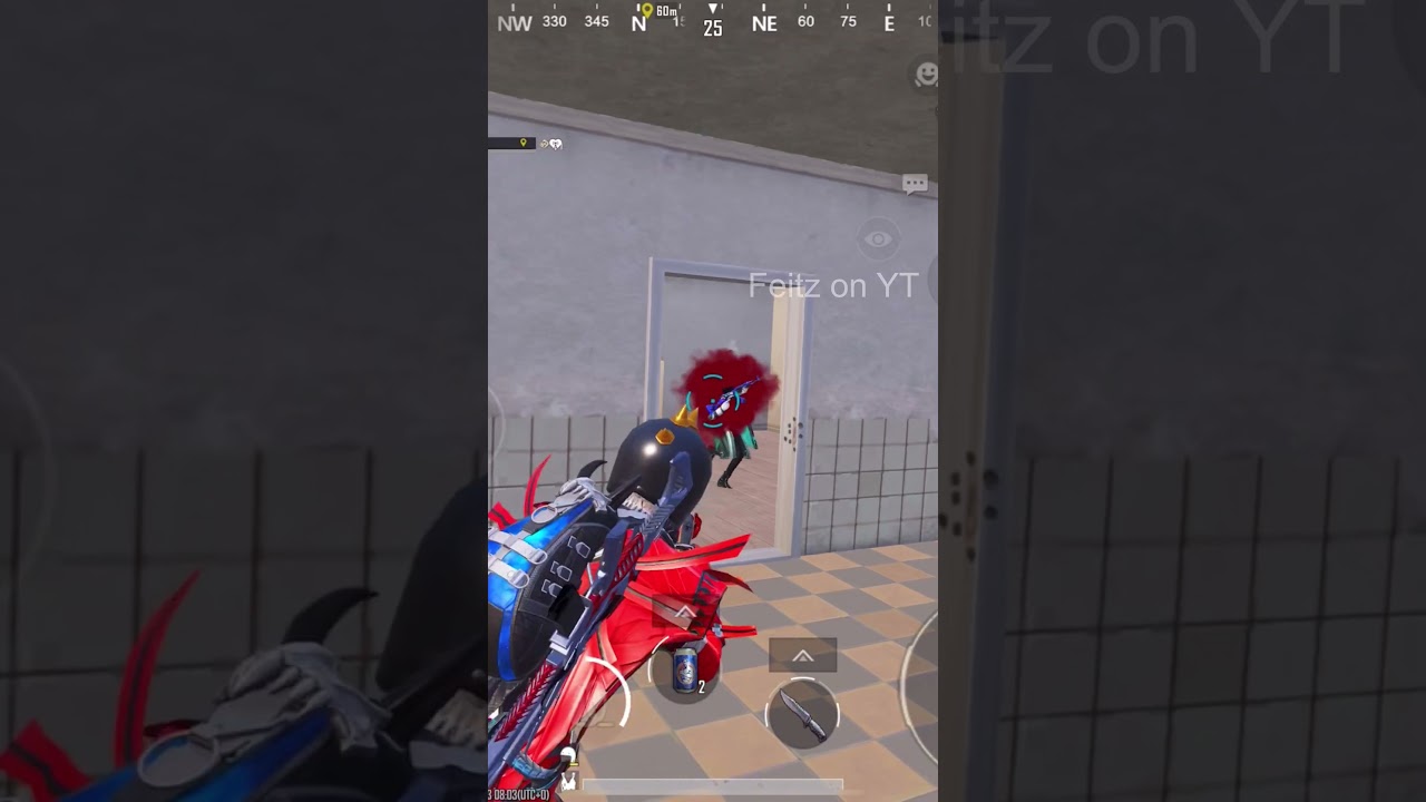 aim at door, press shoot 😂