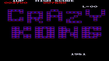 Crazy Kong (bootleg on Galaxian hardware) (Arcade)