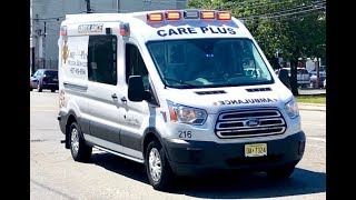 Care Plus Medical Services Ambulance 216 Responding