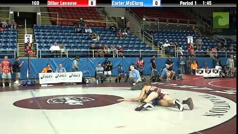 160 Dillon Leneave vs. Carter McClung
