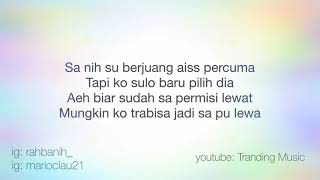 Lirik Mario G Klau Percuma