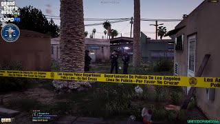 GTA V - LSPDFR 0.4.9🚔 - LSPD/LAPD - Gang Unit - Officers Ambushed | Multiple Officers Down - 4K