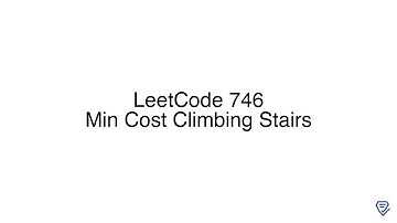 LeetCode 746: Min Cost Climbing Stairs