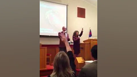 Everett & Sara Childers singing