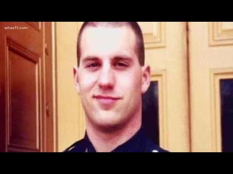 Louisville police officer killed in the line of duty honored with ceremony