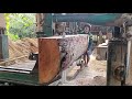 proses pembuatan kusen kayu wadang 6*14. September 2020 di sawmil