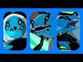 Evolution of articguana in cartoons ben 10