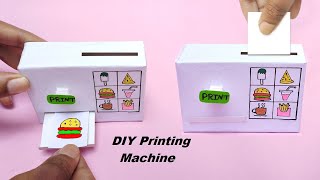 DIY paper printer machine | How to make printer machine at home | Magic printer