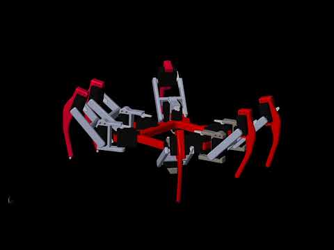 Hexapod Matlab Simscape Multibody Simulation