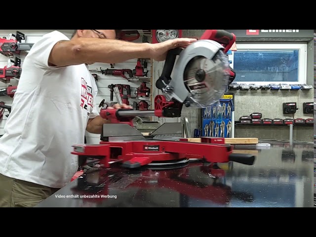 Einhell Kappsäge TE-SM 36/210 Li - YouTube