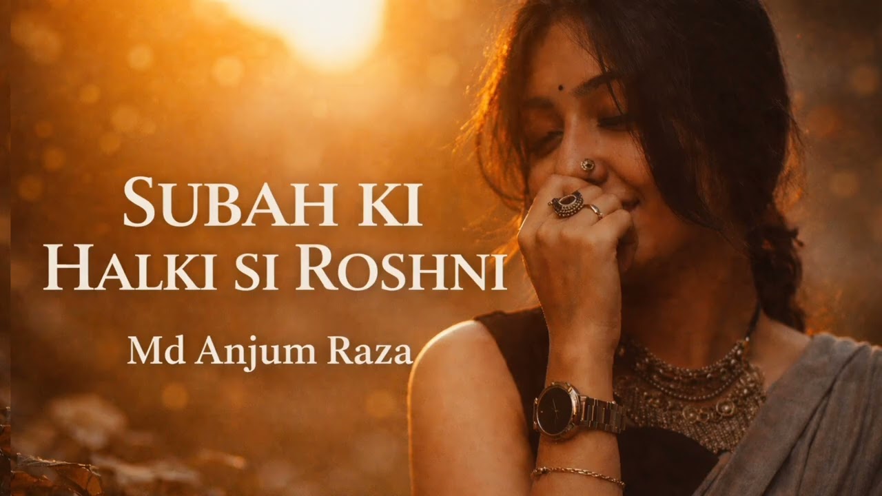 SUBAH KI ROSHNI 2026 SONG HINDI l Create by MD Anjum Raza 10k #india #song 