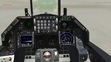 F-16 Start Up Sequence