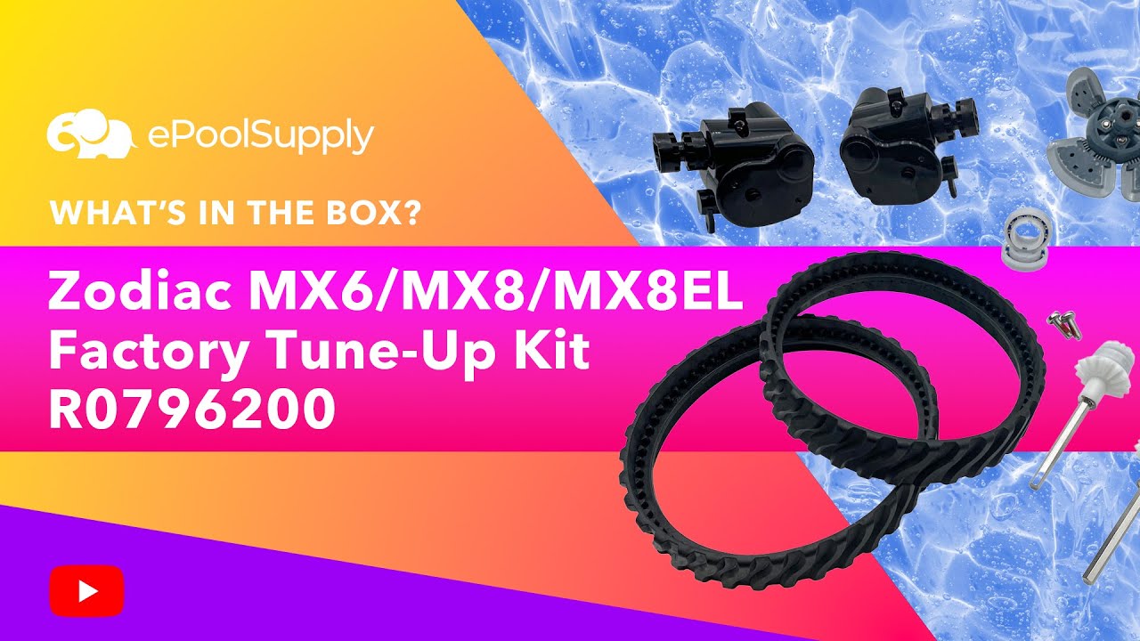 What's In the Box: Zodiac MX8/MX8EL Factory Tune-Up Kit | R0796200