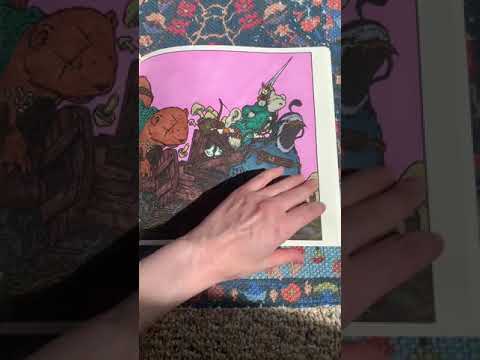 Mouse Guard Coloring Book Completed! (FULL FLIP THROUGH)