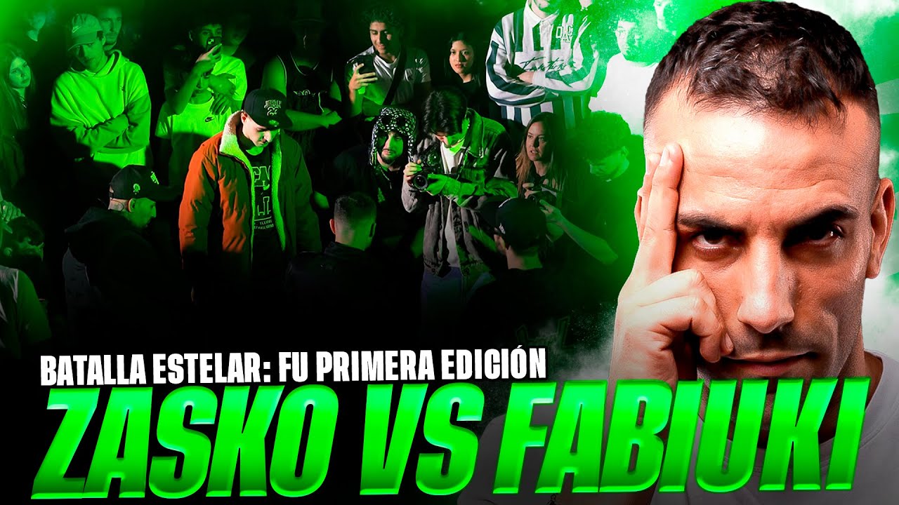 ZASKO VS FABIUKI: LA BATALLA DEL 2025 🇪🇸 BATALLA ESTELAR 🏟️ FU PRIMERA EDICIÓN 🎆  Reacción
