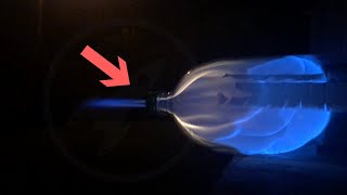 Wider Nozzle Whoosh Bottle Rocket Testing | HD Slow-mo | #6