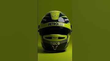 Designing Lewis Hamilton’s Helmet in Blender #shorts