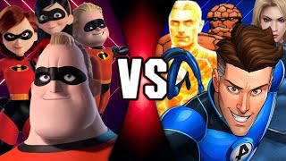 [Extraordinary] The Incredibles VS The Fantastic Four (Pixar VS Marvel) | VS Trailer