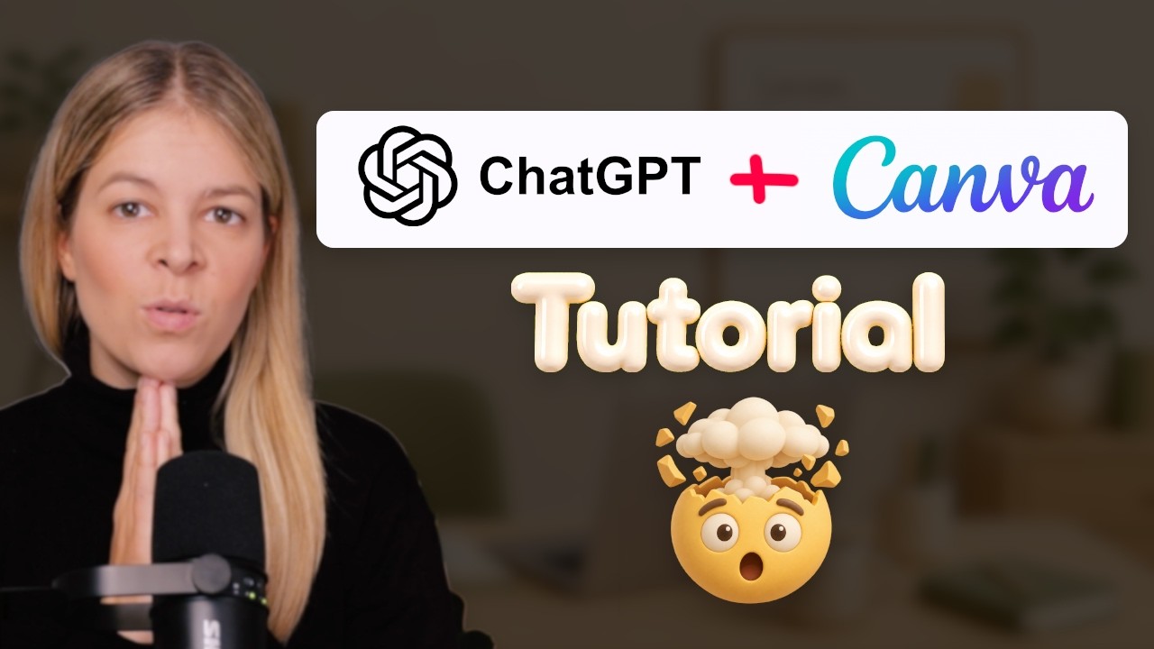 ChatGPT& Canva Tutorial 🔥 so erstellst du in wenigen Minuten Designs & Social Media Content