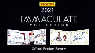 2021 Panini Immaculate Soccer Checklist Review Box Break Simulation - Lots of Insight