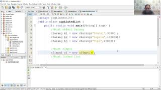Bahasa Pemrograman: Membuat Linked List untuk Data Berupa Object Barang