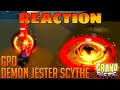 [GPO] Demon Jester Scythe Looks INSANE | Reaction + Analysis
