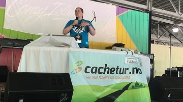 Cachetur.no @ GeoWoodstock - talk by platoaddict