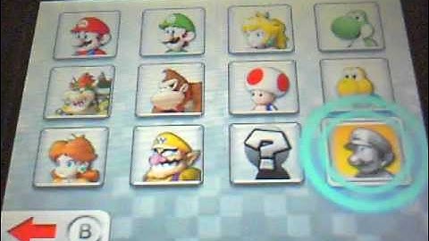 Mario Kart 7 Unlockable Characters