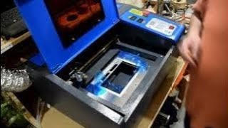 #60 Omtech co2 laser unboxing and review