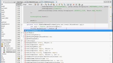 set a selected jTable record into a TextField - JAVA EASY no mouseclik event